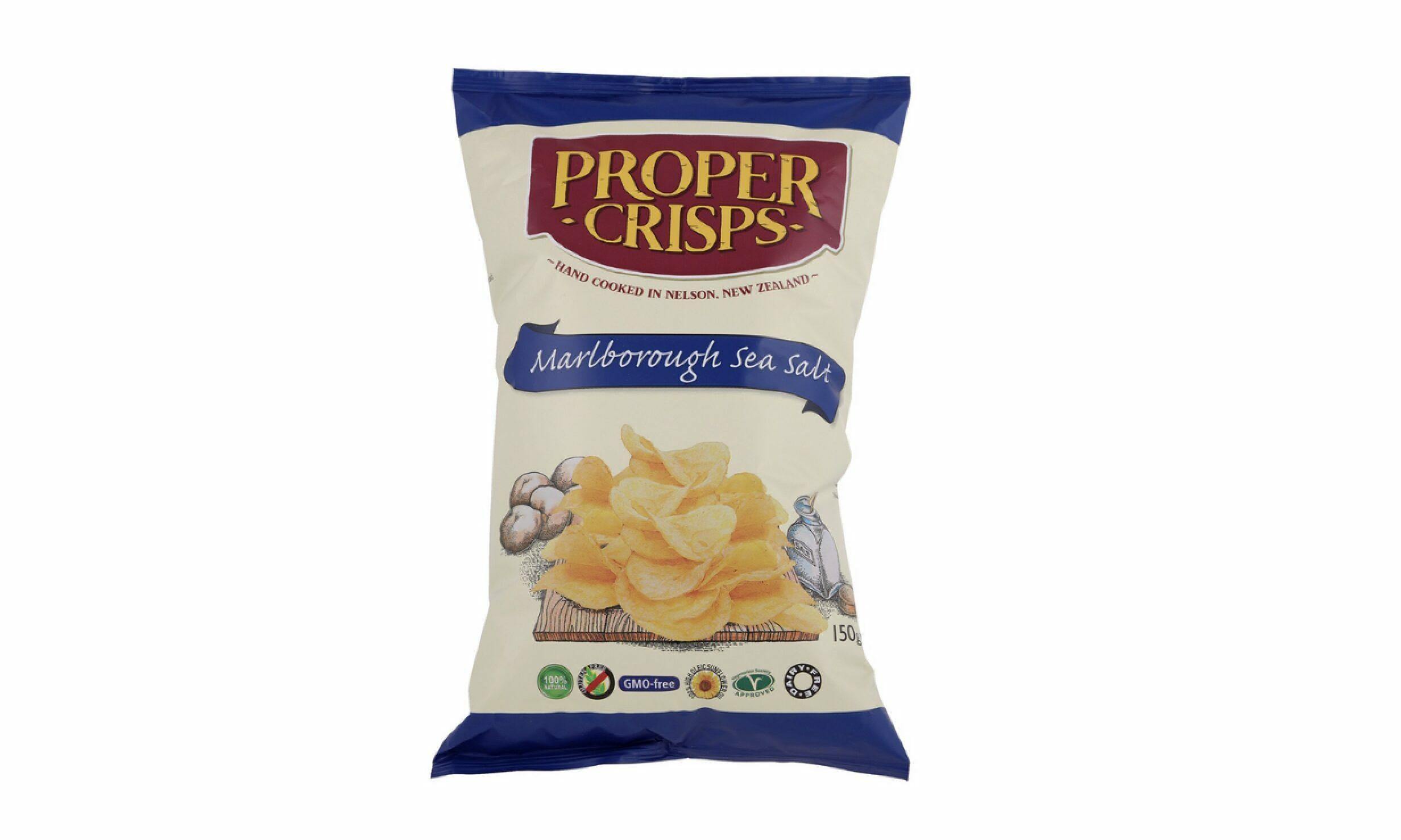 Chips - Proper Crisps - Marlborough Sea Salt