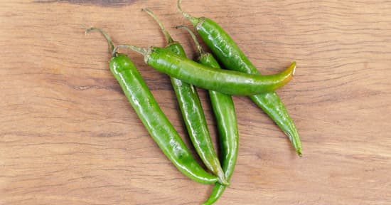 Chillies - Cayenne Green