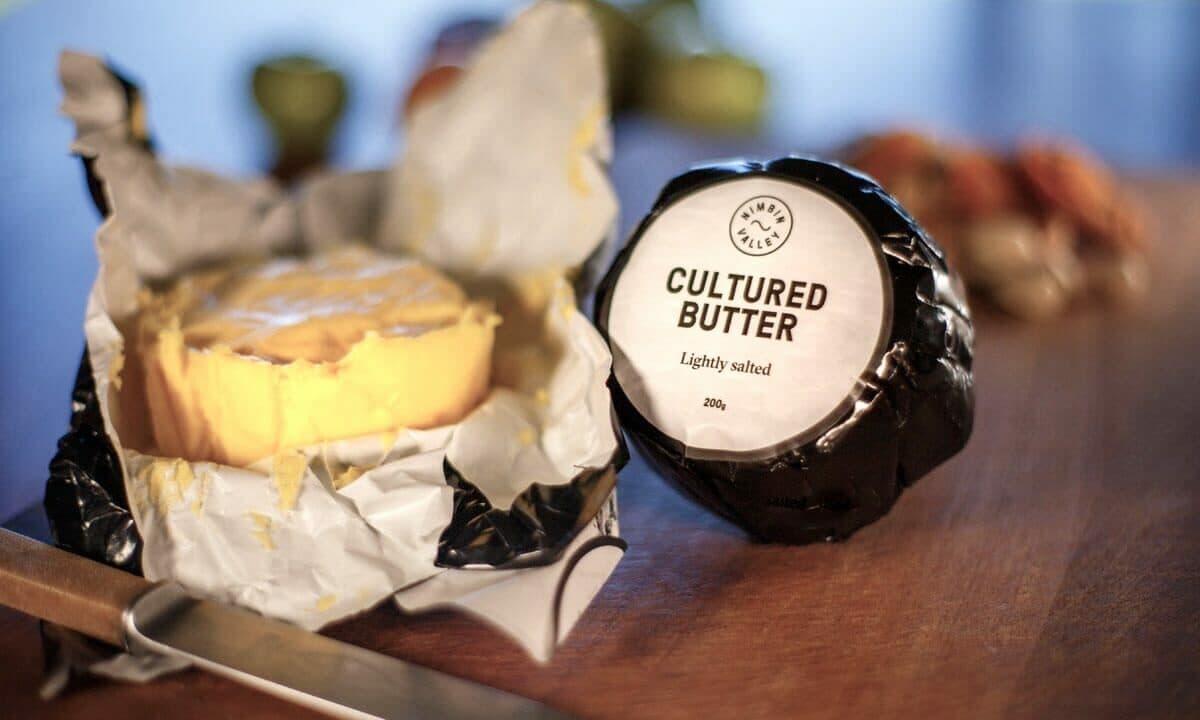 Nimbin Cultured Butter - Lightly Salted - 200g