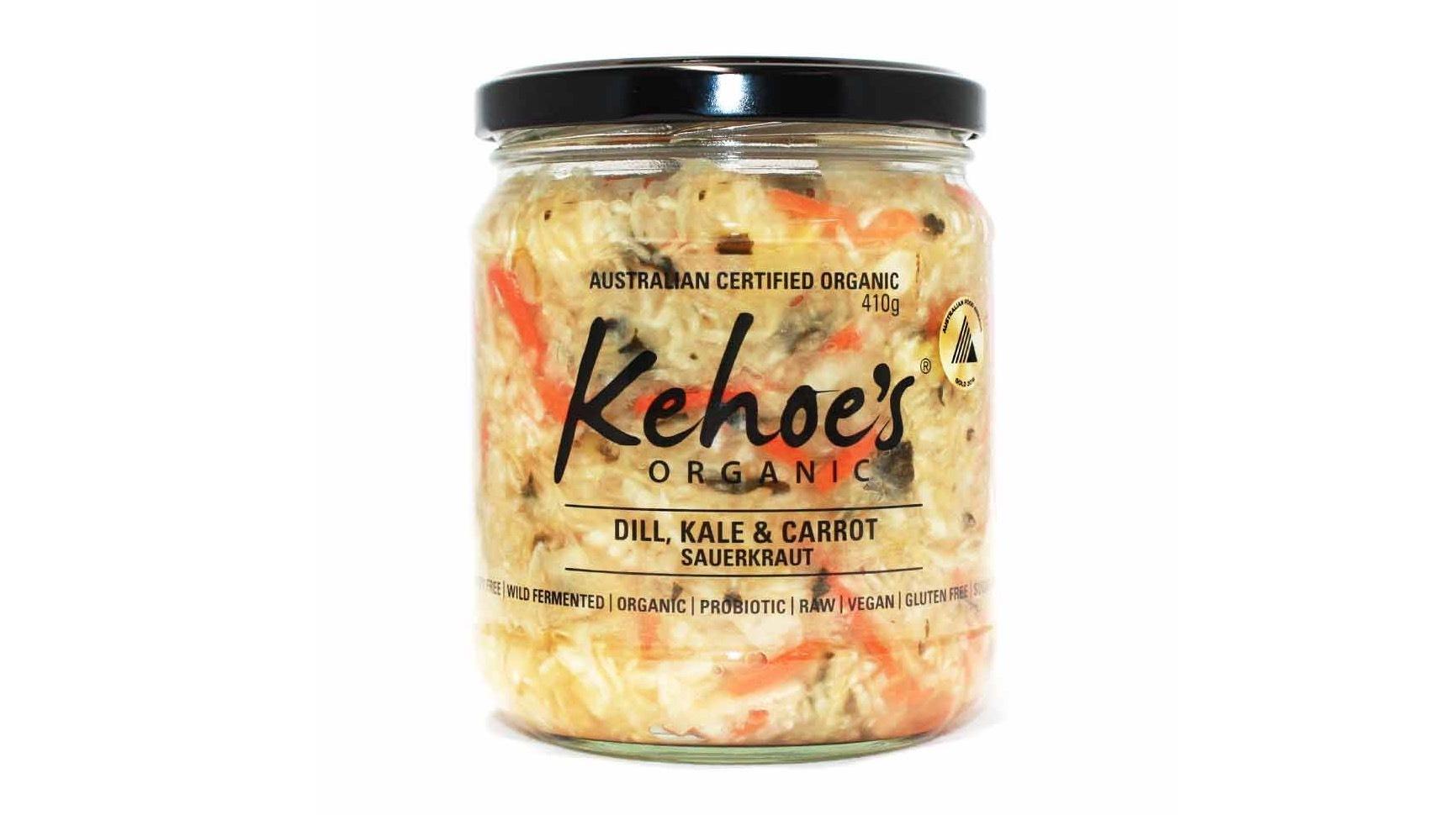 Kehoe's Sauerkraut with Dill Kale & Carrot