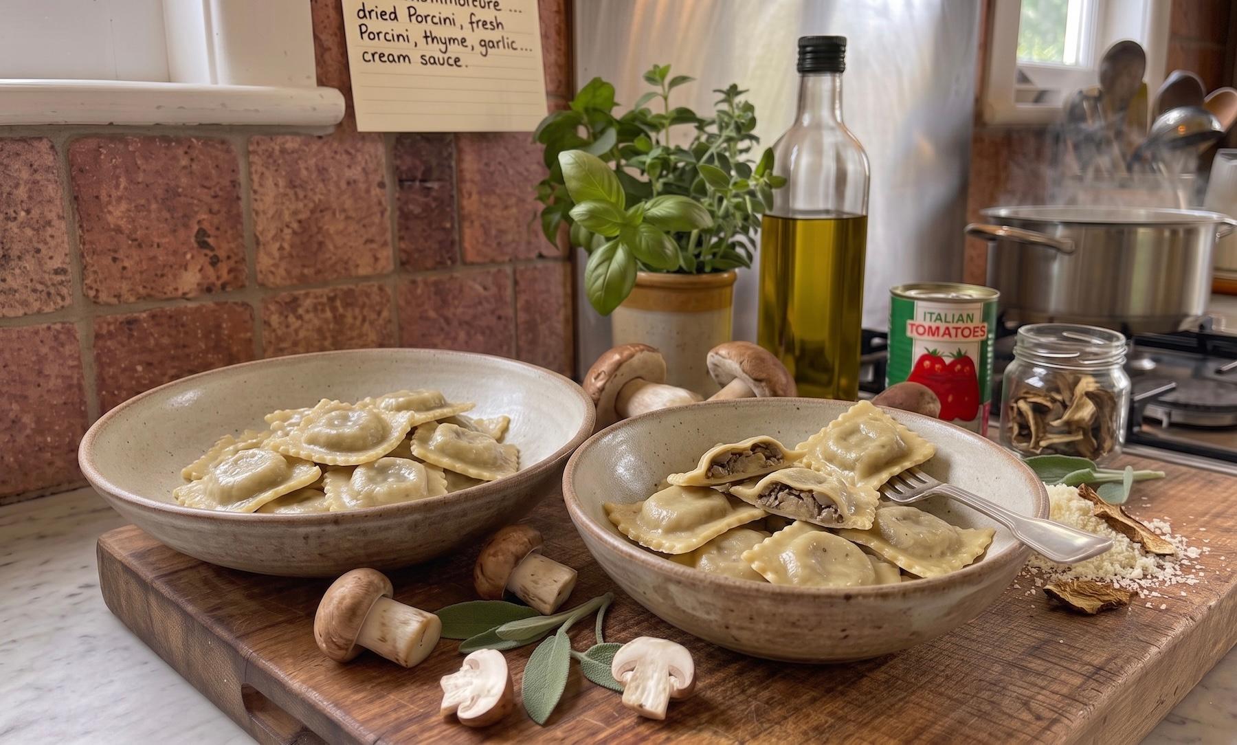 Bellingen Pasta - Ravioli - Porcini Mushroom - 450g (Frozen)