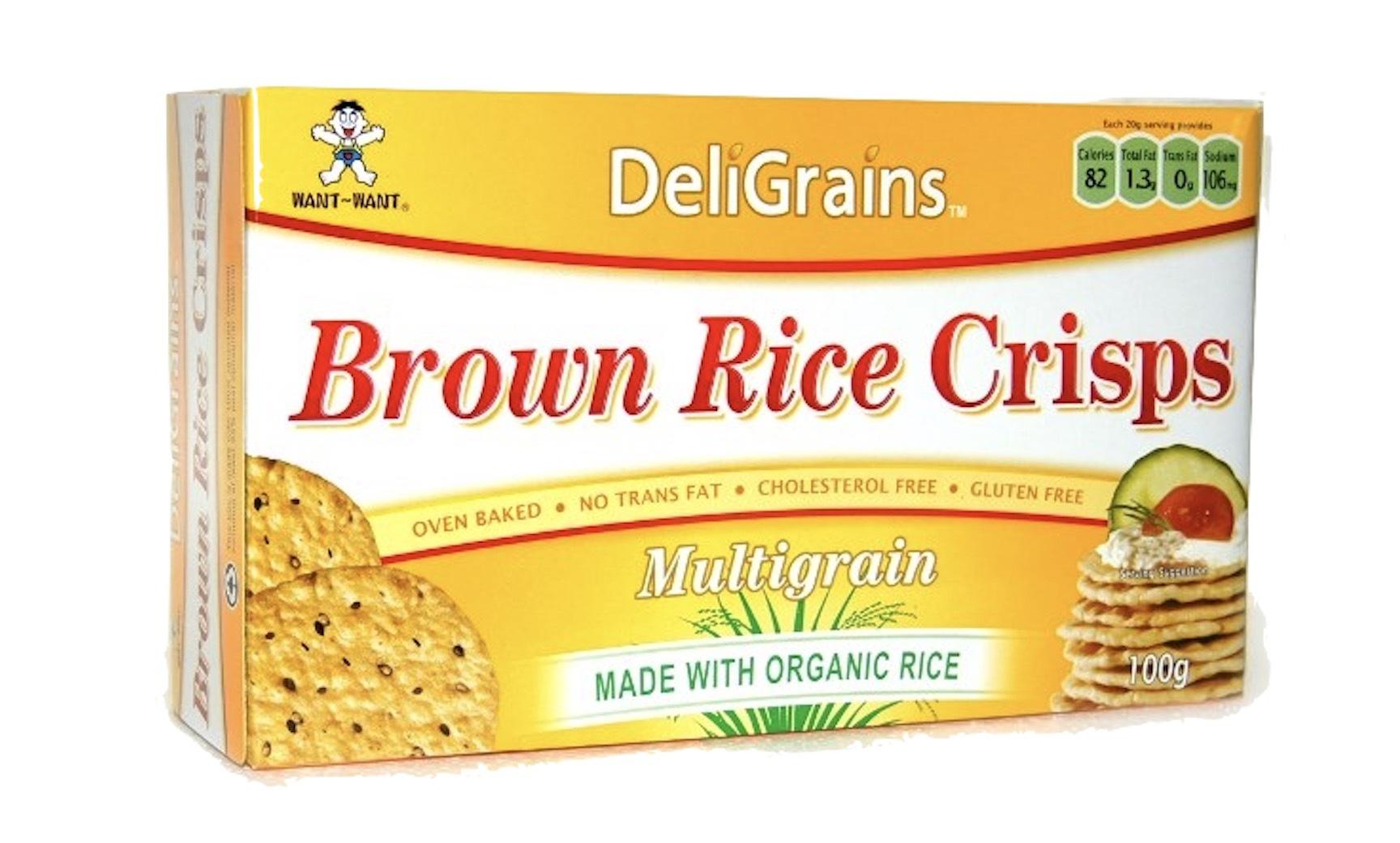 Brown Rice Crisps - Multigrain