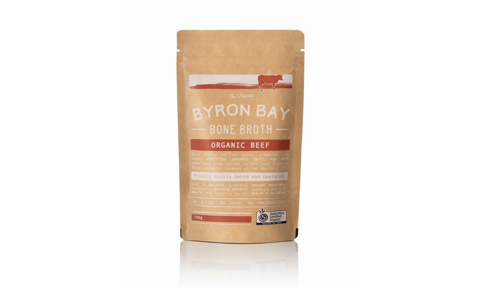 Byron Bay Bone Broth Powder - Organic Beef