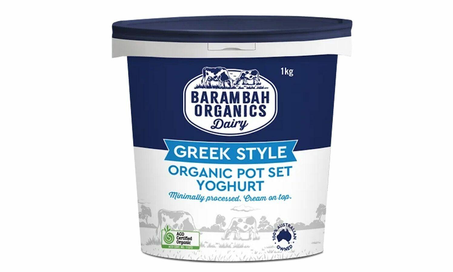 Barambah - Yoghurt - Greek 1kg