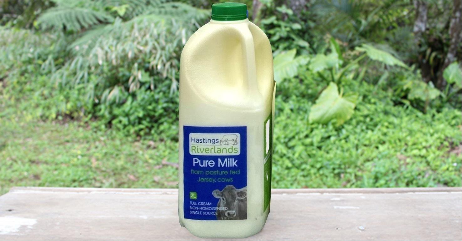 Milk - Jimmys Full Cream (Hastings Riverlands Dairy) - 2L