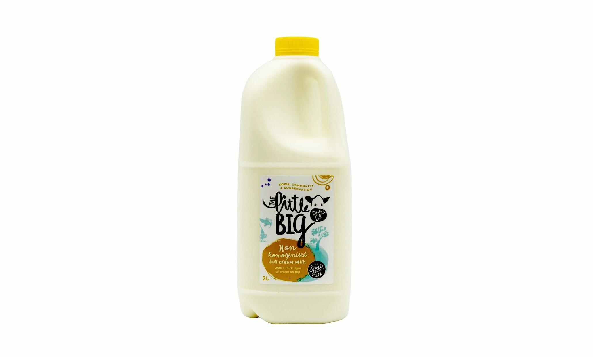 Milk - Full Cream - 2L - Little Big Dairy (Un-Homogenised Non Organic)