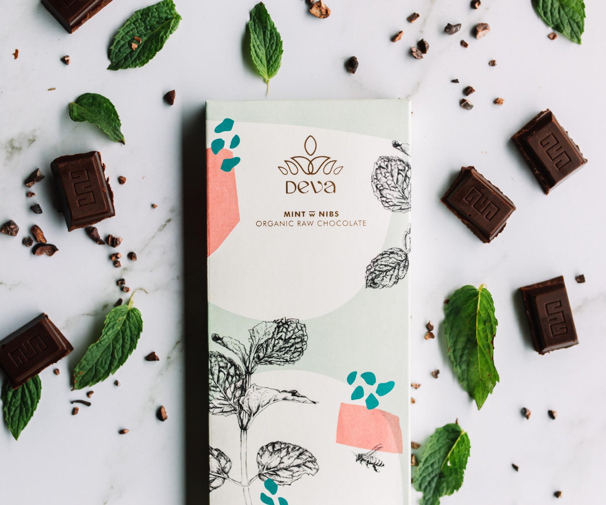 Deva Raw Chocolate - Mint & Nibs