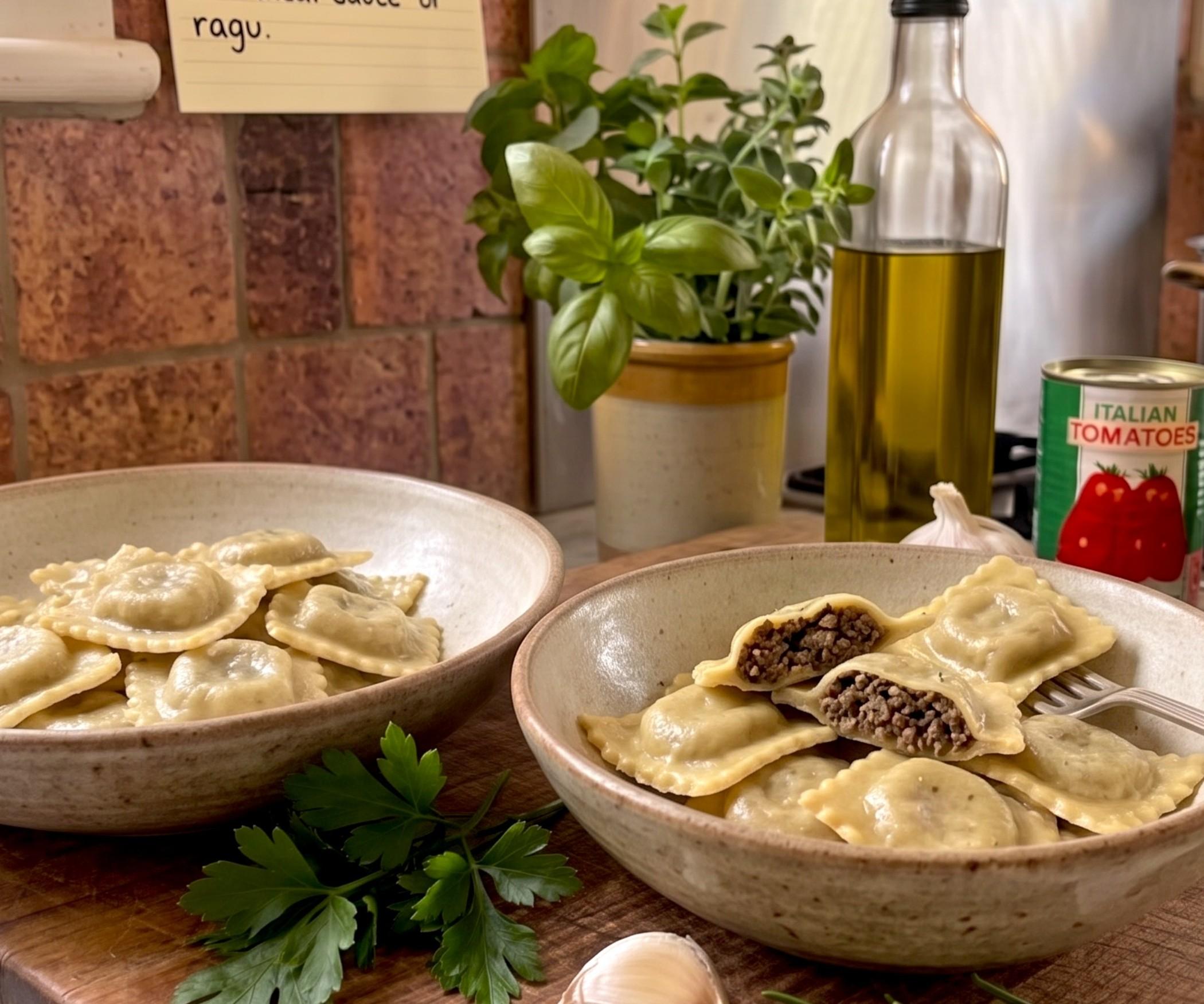 Bellingen Pasta - Ravioli - Beef - 450g (Frozen)
