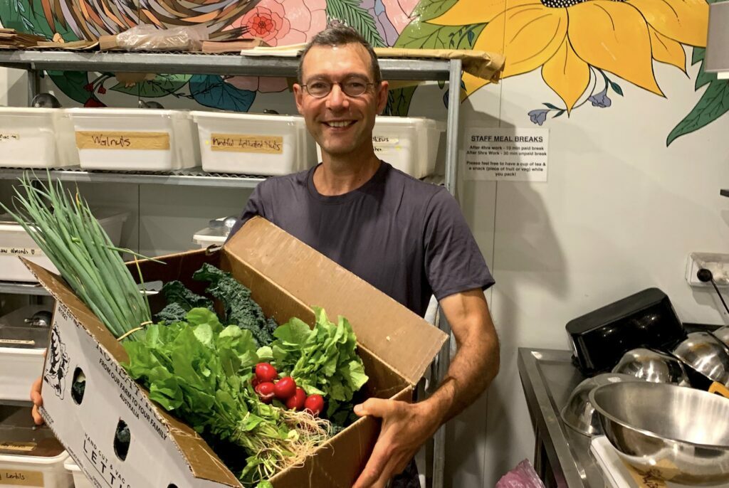 Andrew Jones - Hyland Organic Farm - Dorrigo - Premium organic greens